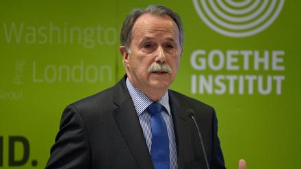 Klaus-Dieter Lehmann, Präsident des Goethe-Instituts.