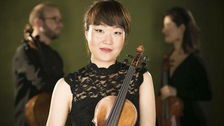 Die Geigerin Suyeon Kang absolvierte ihr Konzertexamen mit Schostakowitschs 1. Violinkonzert.