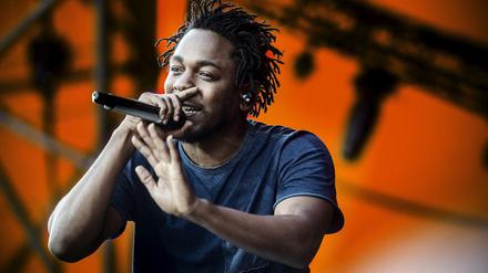 Der Rapper Kendrick Lamar aus Los Angeles.