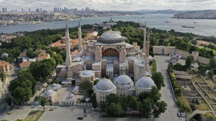 Die Hagia Sophia in Istanbul.