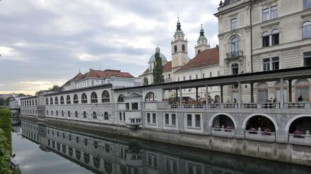 Ljubljana, einer der Hauptschauplätze von Vojnovics Roman
