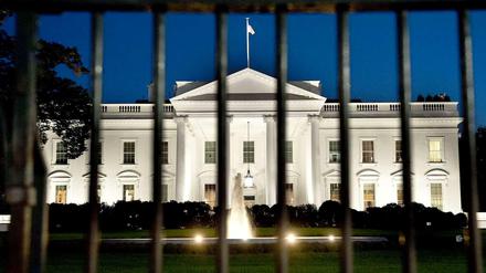 Das Weiße Haus in Washington. Wegen dem US-Haushaltsstreit sind ab sofort fast alle öffentlichen Einrichtungen geschlossen. 