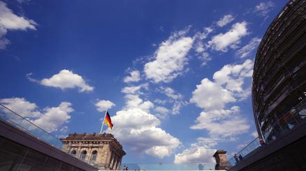 Der Reichstag in Berlin.