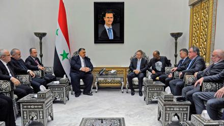 Willkommen in Damaskus: AfD-Politiker zu Besuch in Syrien