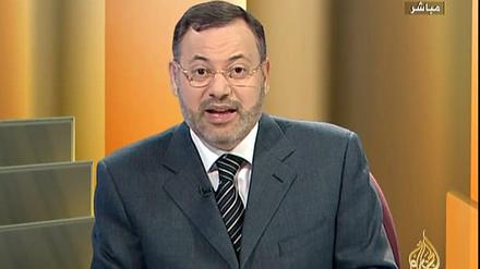 Der ägyptische TV-Journalist Ahmed Mansur