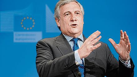 Antonio Tajani soll nächster EU-Parlamentspräsident werden.