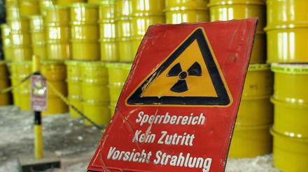 Um die Lagerung von Atommüll gibt es weiterhin Streit in Deutschland. 