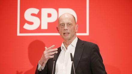 Thüringens SPD-Chef Wolfgang Tiefensee.