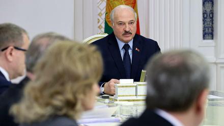 Gesprächsthema im Deutschen Bundestag: Der belarussische Machthaber Alexander Lukaschenko und die von ihm ausgelöste Krise an der Grenze zu Polen.