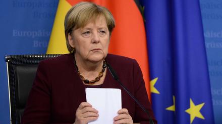 Ab Dienstag nur noch geschäftsführend im Amt: Kanzlerin Angela Merkel. 