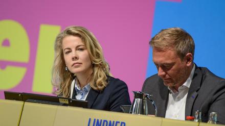 Liberales Traumpaar: Die neue FDP-Generalsekretärin Linda Teuteberg und Parteichef Christian Lindner.
