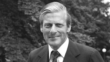 Walther Leisler Kiep, ehem. Niedersächsischer Finanz und Wirtschaftsminister - hier am 12.07.1978 in Hannover. 