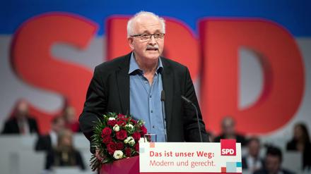 Der SPD-Mann Udo Bullmann wurde am Dienstag zum neuen Vorsitzenden der sozialdemokratischen Fraktion im EU-Parlament gewählt.