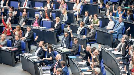 Kaum beraten, rasch abgestimmt, das galt 2015 und 2016 für eine ganze Reihe von Asylgesetzen im Bundestag.