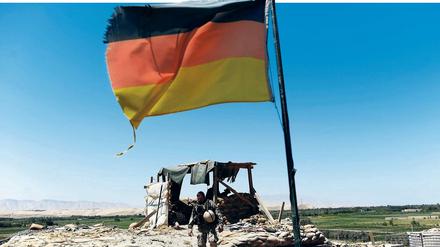 Bundeswehrsoldaten auf der Höhe 432 bei Kundus. Militärisch ist in Afghanistan nichts mehr zu gewinnen. 