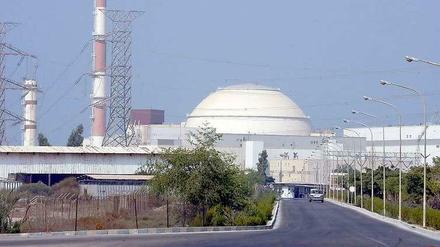 Seit vielen Jahren wird über Irans nukleare Pläne gestritten. Hier das Atomkraftwerk Buschehr