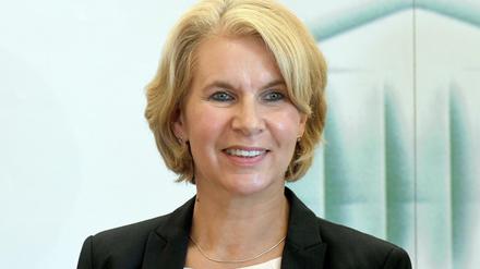 Die zur CDU übergelaufene ehemalige Grünen Politikerin Elke Twesten. 