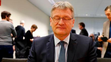 Eine weitere Baustelle: AfD-Chef Jörg Meuthen bei Gericht wegen der Spendenaffäre.