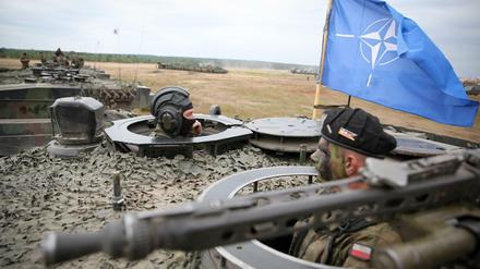 Die Nato führt regelmäßig Routineübungen wie hier in Polen durch. 