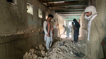 Bei dem Anschlag auf eine schiitische Moschee im südafghanischen Kandahar waren am Freitag 47 Menschen ums Leben gekommen.