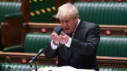 Der britische Premier Boris Johnson setzt die vorgeschriebenen Zollkontrollen zwischen Großbritannien und Nordirland nicht um.