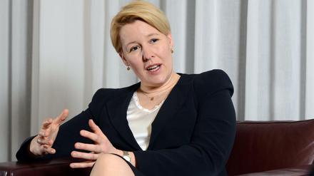 Bundesfrauenministerin Franziska Giffey (SPD).