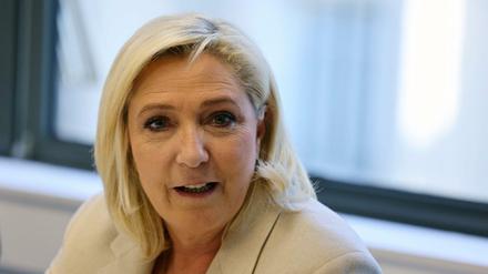 Nähe zu Russland? Marine Le Pen, Kandidatin des französischen "Rassemblement National".