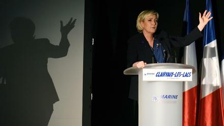 Marine Le Pen wird als Präsidentschaftskandidatin für den Front National antreten.