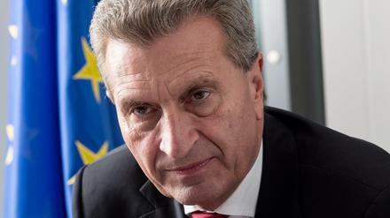 Der frühere EU-Haushaltskommissar Günther Oettinger.
