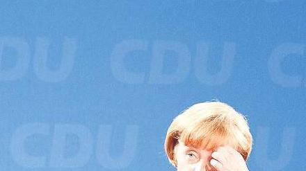 Eingeständnis. Bundeskanzlerin Angela Merkel (CDU) hat erkannt, dass einiges vermeidbar war in der Koalition in letzter Zeit. Foto: Davids/Tantussi