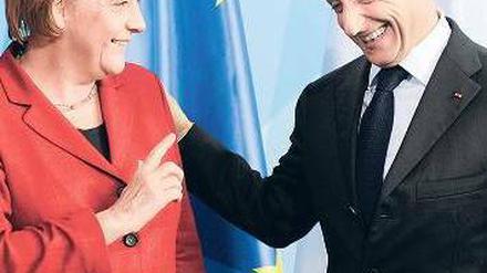 Gesprächsbedarf. Kanzlerin Angela Merkel und Frankreichs Staatspräsident Nicolas Sarkozy wollen sich über die Nuklearstrategie der Nato austauschen. 