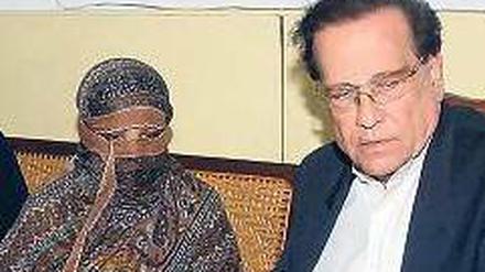 Die Opfer. Asia Bibi und der liberale Politiker Salman Taseer. Foto: AFP