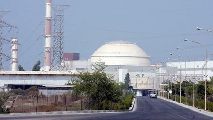 Das iranische Atomkraftwerk Buschehr, aufgenommen 2010.