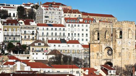 Die Stadt Lissabon war während der Pandemie zeitweise abgeriegelt worden.