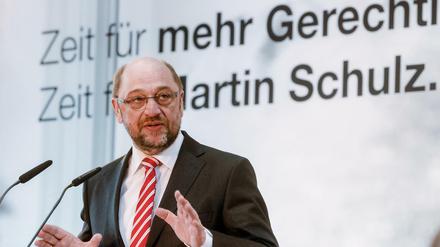 Martin Schulz (SPD), designierter Kanzlerkandidat. 