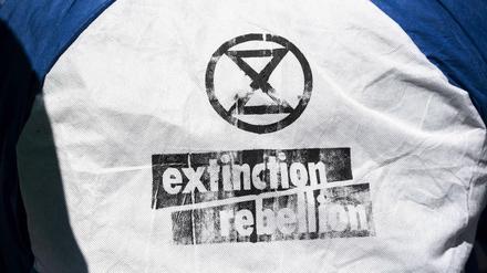 Logo der Gruppe „Extinction Rebellion“