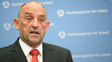 Der Vorstandschef der Bundesagentur für Arbeit (BA), Detlef Scheele.