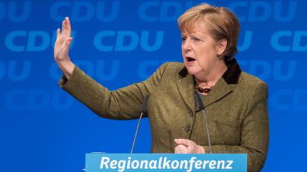 Grüne als Partner nicht erste Wahl: Bundeskanzlerin Angela Merkel (CDU) 