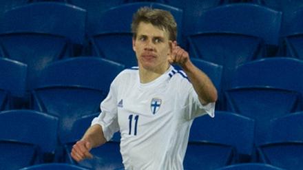Klare Ansage: Der finnische Fußball-Nationalspieler Riku Riski ist aus ethischen Gründen nicht mit seinem Team zu einem Trainingslager nach Katar gereist. 