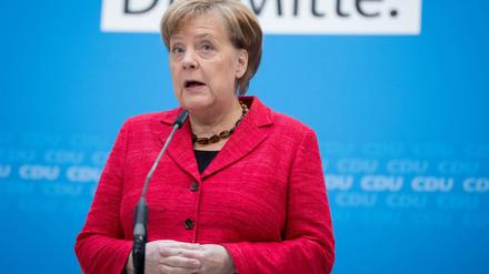 Kanzlerin Angela Merkel (CDU) ist bisher das einzige Mitglied des neuen Kabinetts, das aus dem Osten stammt.