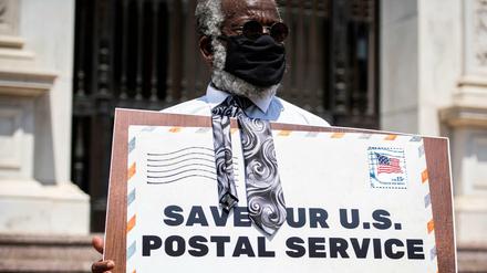 Streit um die Briefwahl. Der US-Postchef macht Mut.