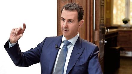 Syriens Machthaber Bashar al-Assad. 
