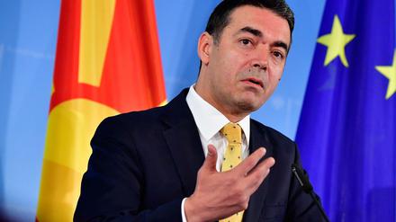 Der nordmazedonische Außenminister Nikola Dimitrov warnt vor einem Rückfall in den Nationalismus auf dem Balkan. 