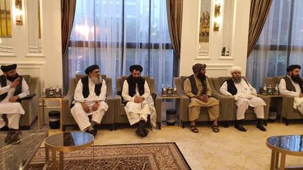 Vertreter der Taliban in Katar.