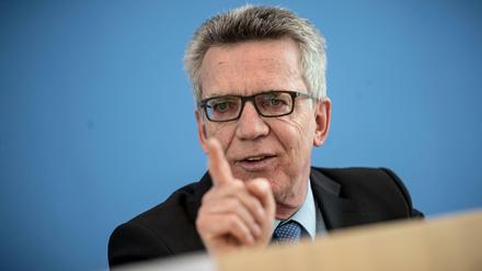 Thomas de Maizière (63) ist seit Dezember 2013 Bundesminister des Innern.