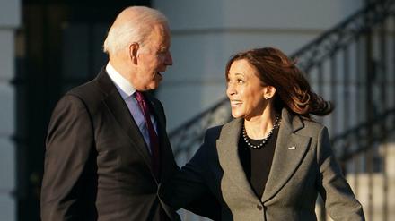 US-Präsident Joe Biden und US-Vize-Präsidentin Kamala Harris