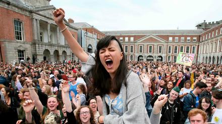 Sie haben sich durchgesetzt. Irland hat sich für einen neuen Umgang mit Abtreibungen entschieden.