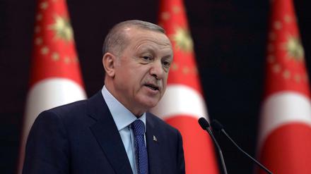 Der türkische Präsident Erdogan reklamiert die Vakzin-Entwicklung als Erfolg für sich. 