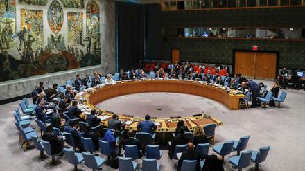 Die Deutschen wollen dabei sein, wenn dort Entscheidungen fallen: Der Saal des VN-Sicherheitsrates in New York.