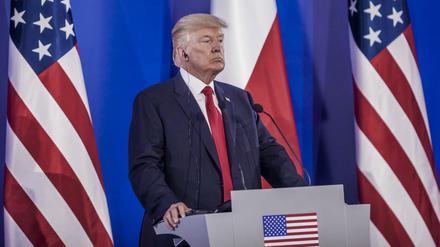 US-Präsident Donald Trump in Polen 